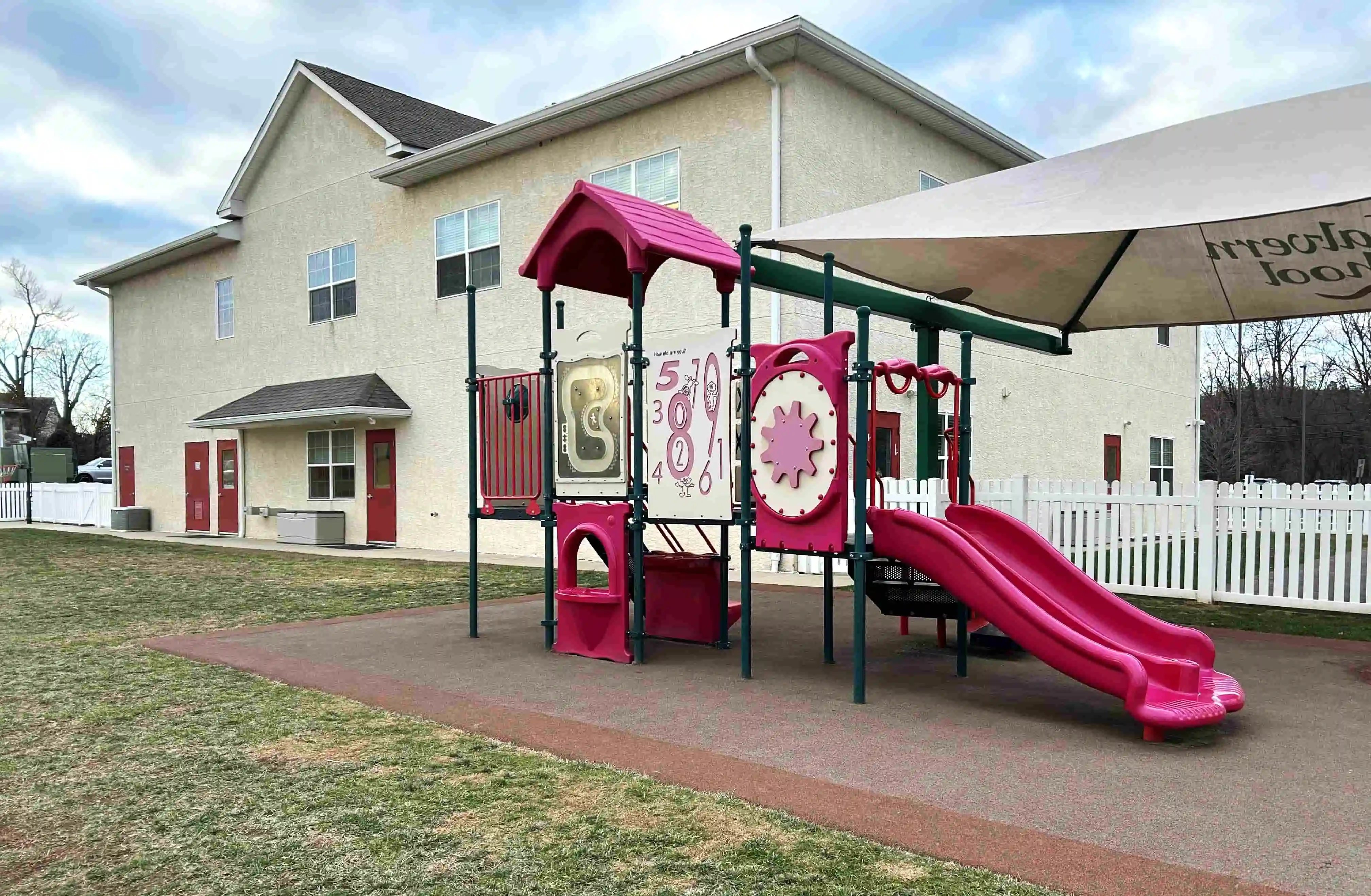 Malvern School Pennsylvania exterior playground facility