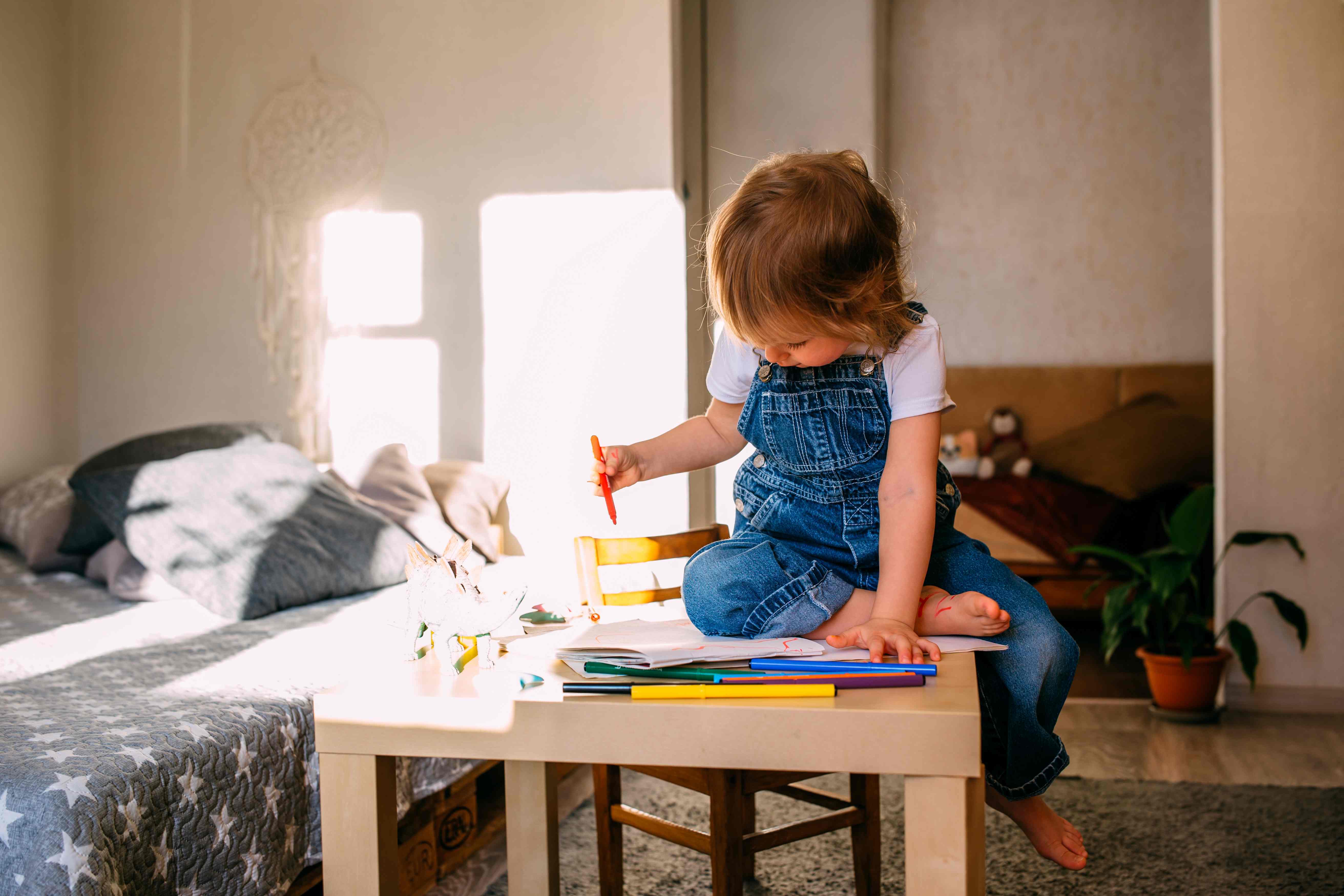 toddler painting 